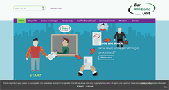 Desktop Screenshot of barprobono.org.uk